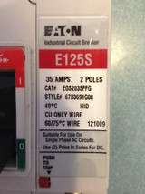 Eaton 35 Amp 2 Pole Industrial Circuit Breaker