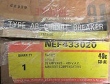 Federal Pacific Fpe Circuit Breaker Nef433020 3 Pole 20 Amp 480V