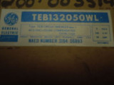 Ge General Electric  Teb132050Wl Circuit Breaker 240 V 3Pole 50A