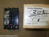 New Cutler Hammer Ec Ec3030 30 Amp 3 Pole Circuit Breaker