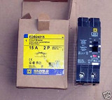 Square D 15 Amp Circuit Breaker Edb24015 New In Box Nib
