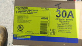 Square D H321Nrb 30 Amp 240 Volt Fusible Disconnect  New