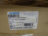 New Siemens Ed63B015  3P 15A