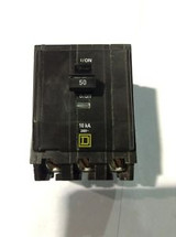 Qob350 Square D Bolt-On Circuit Breaker 50 Amp 3 Pole New