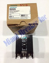 Bqd325 Siemens Molded Case Circuit Breaker 3 Pole 25 Amp 277/480V New