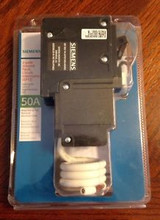 Siemens Qf250P 50A Qpf Gfci Ground Fault Circuit Breaker 120/240 Volt 2 Pole