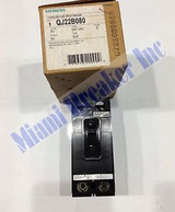 Qj22B080 Siemens Molded Case Circuit Breaker 2 Pole 80 Amp 240V New In Box