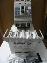 Fuji Electric Model # Ew125Jagu 75Amp 3 Pole 230 - 440Vac Circuit Breaker.
