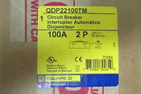 Square D Qdp22100Tm 2 Pole 100 Amp 240 V Breaker