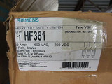 Siemens Hf361 30A 600V Fusible Nema 1 Disconnect New