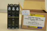 Square D Circuit Breaker Qou380 80 Amp  3 Pole  240V 240 Volt