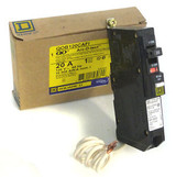 New Square D Qob120Cafi 20A 1-Pole 120V Circuit Breaker 1 Year Warranty