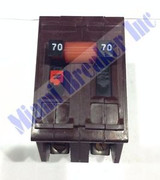 A270Ni Wadsworth Type A Circuit Breaker 2 Pole 70 Amp 240V