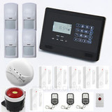 99 Zones Lcd Display Wireless Security Sms House Gsm Alarm Systems