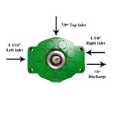 New Hydraulic Pump For John Deere 1550, 1640, 1750 Ar39695, Ar90459, Ar97872