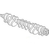 John Deere Parts Crankshaft At22562 710C (6095T Liter Designated & 6.359T 6Cyl E
