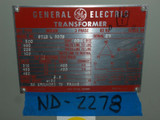 GE 500kva transformer 3 phase 480v-208v/120v delta wye 460 440v 220v meta