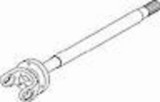 New Axle Shaft (L/H) 250732A1 Fits Ca 8910, 8920, 8930