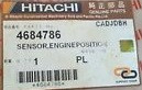 Genuine Hitachi Engine Position Sensor P/N 4684786 Ex2500,Ex2600,Ex5500,Ex5600