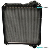 Case Ih Tractor Radiator 135691A3