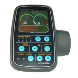 Hyundai R160Lc-3 Excavator Monitor Display Panel 21En-00200, Cluster Gauge Assy Hyundai R160Lc-3 Excavator Monitor Display Panel 21En-00200, Cluster Gauge Assy