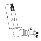 D9Nn3105Aa Rh Lh Spindle For Ford New Holland 8000 8530 8630 8700 Tw10 Tw20 Tw30