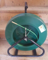 Greenlee Fish Tape 542-250 Fiberglass 250 Ft Cable Wire Puller W/Stand Fish Tape