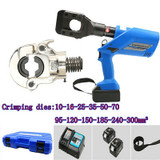 6T Rechargeable Electric Hydraulic Plier Crimping+Shears 10-300Mmâ² 2-In-1