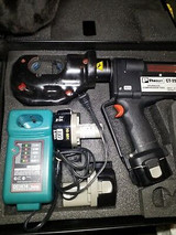 Panduit Ct-2931 Compression Tool 12 Ton Cordless Crimper Works Fine