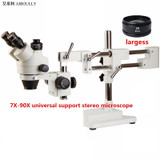 Dimensional microscope 7X-90X times magnification multifunction stereomicroscope site detection equipment diagnostic tool