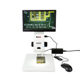 Industrial LCD Display Electronic Microscope Zoom 10-Inch 1080P HDMI Integrated Display For Laboratory Jewelry Medicine