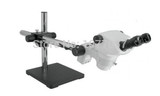 Factory Direct Sale , CE ISO  4x-50x   Single Boom stand  zoom Stereo Microscope   ,Well sold In EU , USA