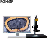 FGHGF HDMI-200 Megapixel Camera HD Electron Microscope 0745 Zoom Lens C interface LCD Semiconductor Fiber plastic Testing