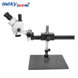 Professional 7X-45X Trinocular Stereo Microscope Camera 14MP HDMI Stereo Microscope Soldering Phone Repair Trinocular Mikroskop