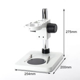 1080P 21MP 2K HD USB Microscope Camera 56 LED Light Trinocular Stereo Microscope Zoom 7X-45X Repair Microscope For PCB Soldering