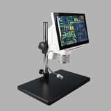 HD Digital Microscope 7X~45X with screen 10.6 inch High Definition  stereo microscope LED Light Mobile phone electronic repair