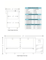 So-Low C80-27 Ultra Low Cannabis Freezer, 115V, 27 Cu. Ft, Temperature Range -40C To -80C