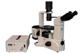 Meiji Techno America Tc-5500 Inverted Binocular Microscope, Planachromat Fluorescence Objective