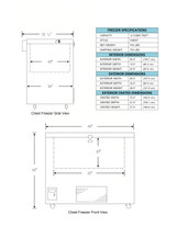 So-Low C85-12 Ultra Low Marijuana Freezer, 115V, 12 Cu. Ft, Temperature Range -40C To -85C