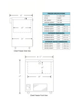 So-Low C85-5 Ultra Low Cannabis Freezer, 115V, 5 Cu. Ft, Temperature Range -40C To -85C