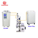 10L Manual Lift Cbd Solvent Lab Rotovap With Chiller