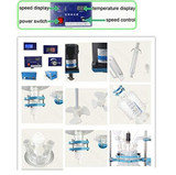 10L Digital Display Chemical Lab Jacketed Glass Reactor Vessel 110V Or 220V 10L Digital Display Chemical Lab Jacketed Glass Reactor Vessel 110V Or 220V