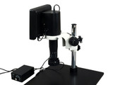 OMAX Video Inspection Microscope LED Monitor 11X-102X with 96-LED Light