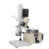 0.53gal/2L Rotary Evaporator Lab Rotovap with Manual Lift Digital Controller 0-120rpm 0-180℃ 110V (2L)