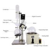 HNZXIB Laboratory 5L Rotary Evaporator Vacuum Decompression Extraction Distiller Machine (220V)