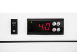 K2 Scientific - Under-Counter or Freestanding Solid Door Refrigerator for Lab Equipment - Medical-Grade Storage - 2 Shelves - 4 Cu. Ft.