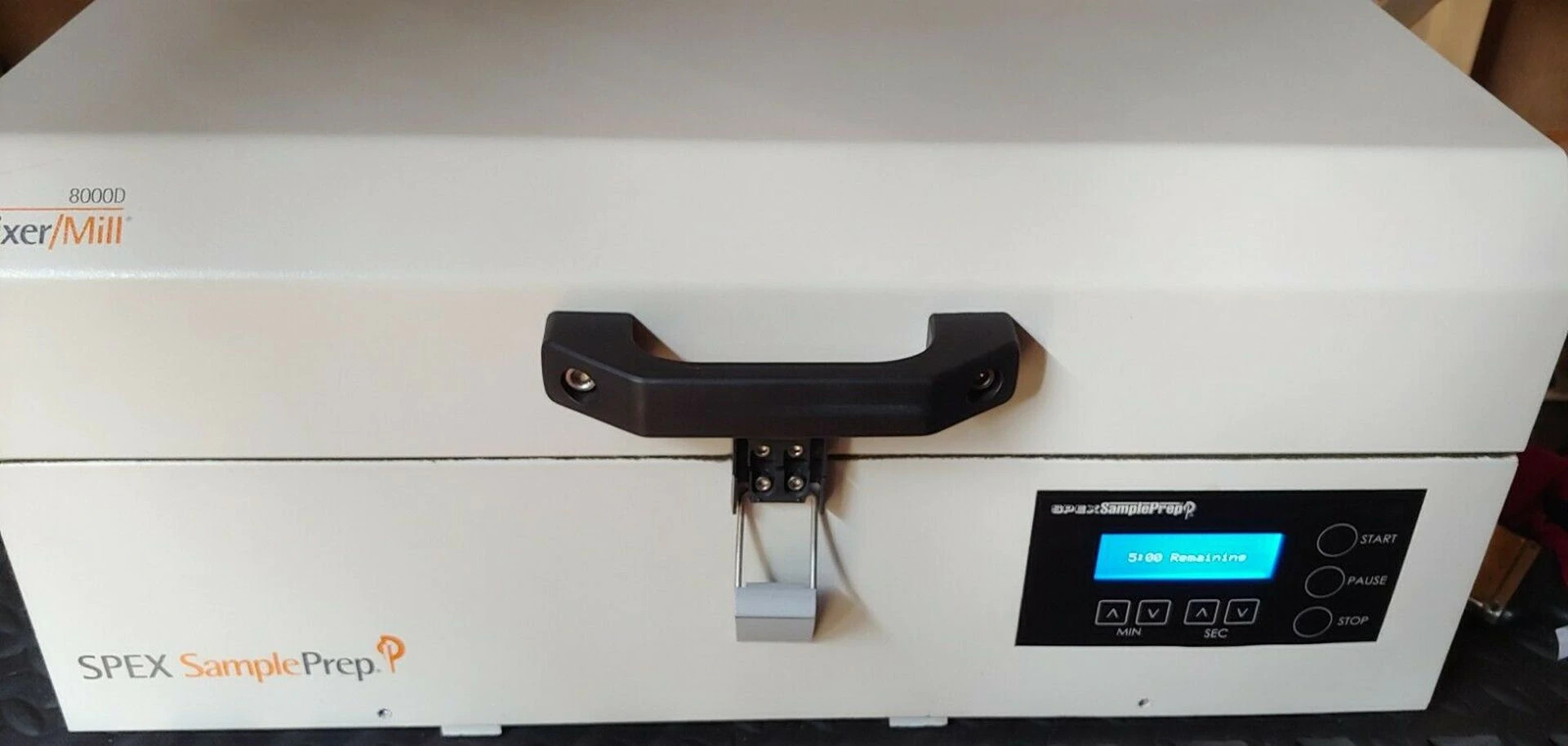 Spex 8000D DUAL Mixer Mill Grinder Pulverizer Shaker Electronic Timer