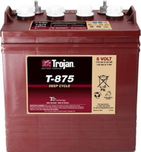 Buy BATTERY TROJAN T875 8V GOLF CART EACH