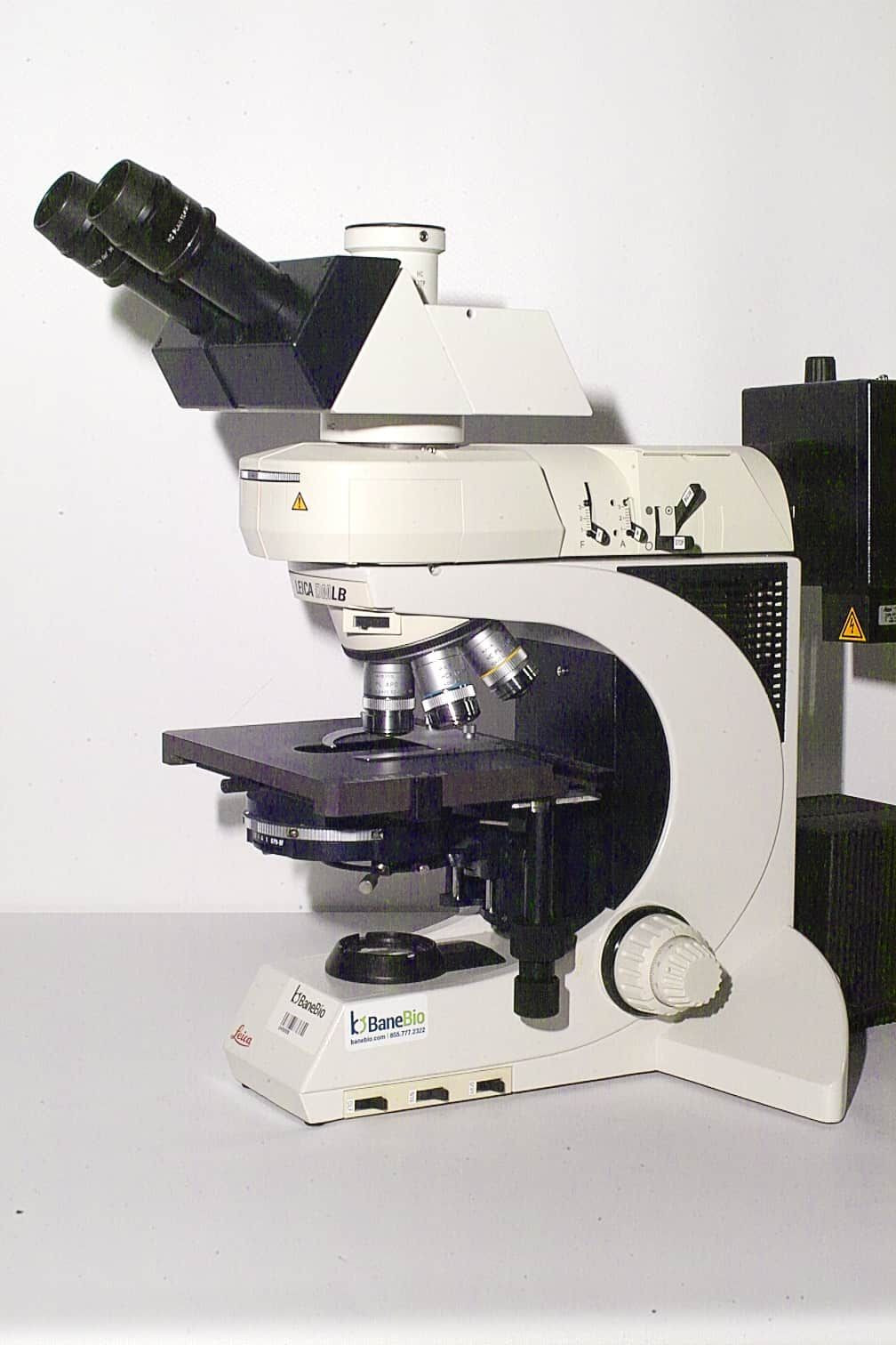 LEICA DMLB RESEARCH FLUORESCENCE MICROSCOPE APO OPTICS