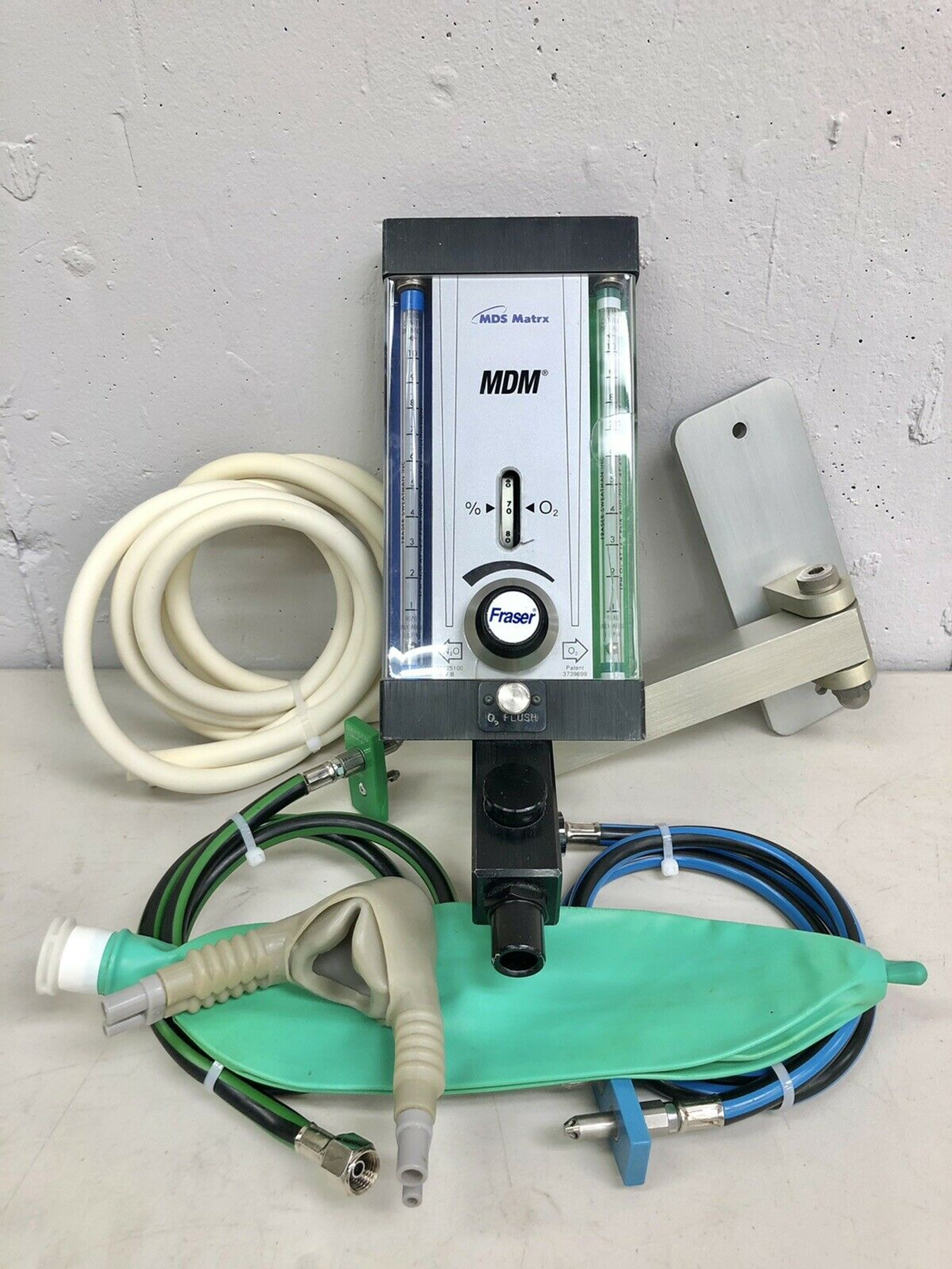 Matrx MDM Dental Nitrous Unit For Flowmeter Conscious Patient Sedation
